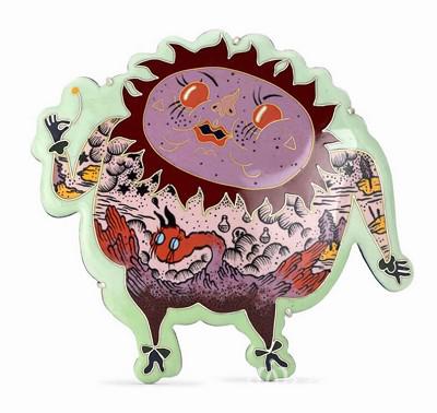 巴黎停止The Alchemical Egg珠宝展