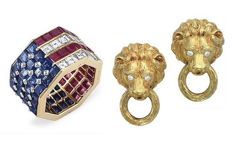  Van Cleef & Arpels 耳坠Bulgari戒指