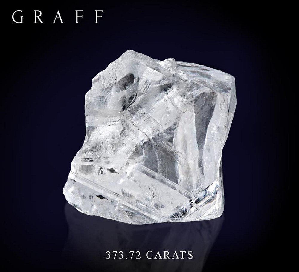 Graff格拉芙以1750万美圆购入一颗373.72ct钻石原石