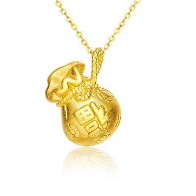 3D硬金-福袋/金硬金吊坠
