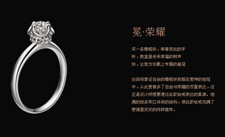 金伯利钻石“爱琴海之约”系列钻戒赏识