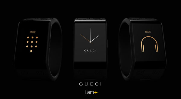 Gucci可穿着智能装配手表