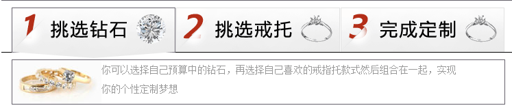 钻戒私家定制流程