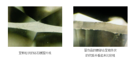 假钻石真钻石直线穿透尝试