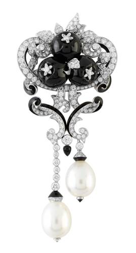 VanCleef&Arpels梵克雅宝 Black Apples胸针