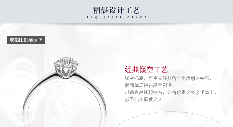 残暴之星/18K白/1克拉结果 国检证书