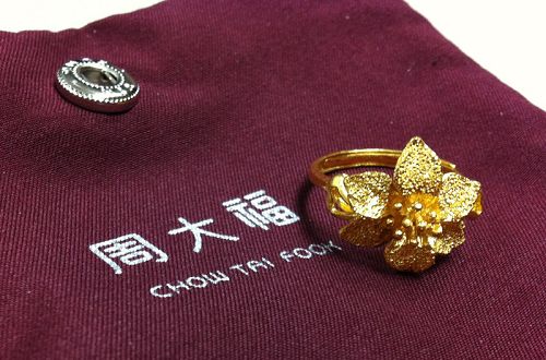 周大福黄金金饰