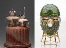 伦敦 V&A 博物馆“Fabergé In London”珠宝展：法贝热古玩珠宝作品