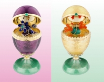 Fabergé推出2枚 Heritage 系列限量版彩蛋新作：神仙球与银莲花